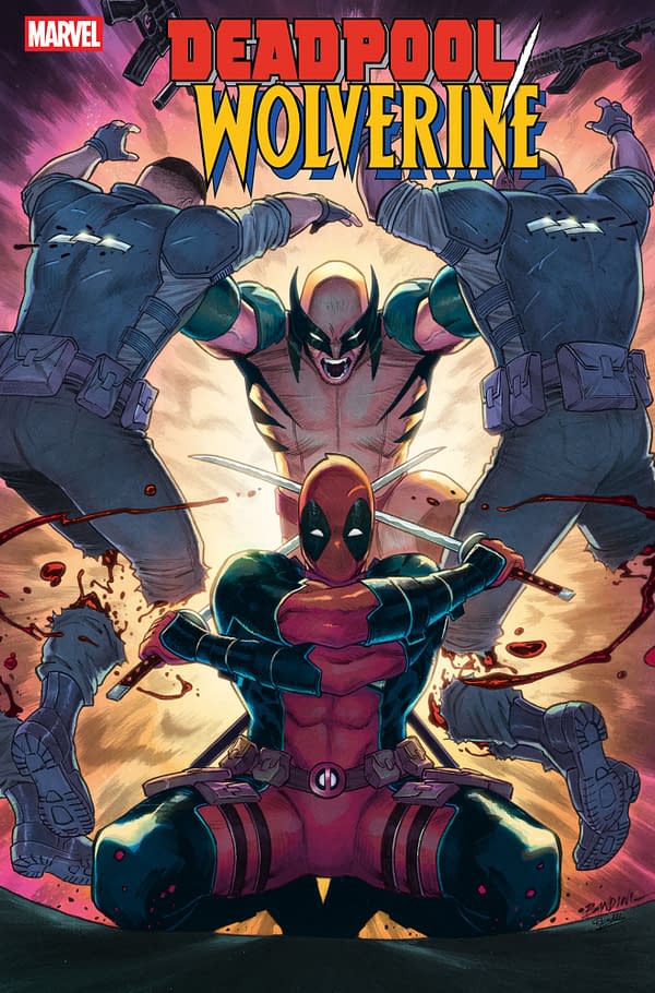 Cover image for DEADPOOL/WOLVERINE #9 MICHELE BANDINI VARIANT