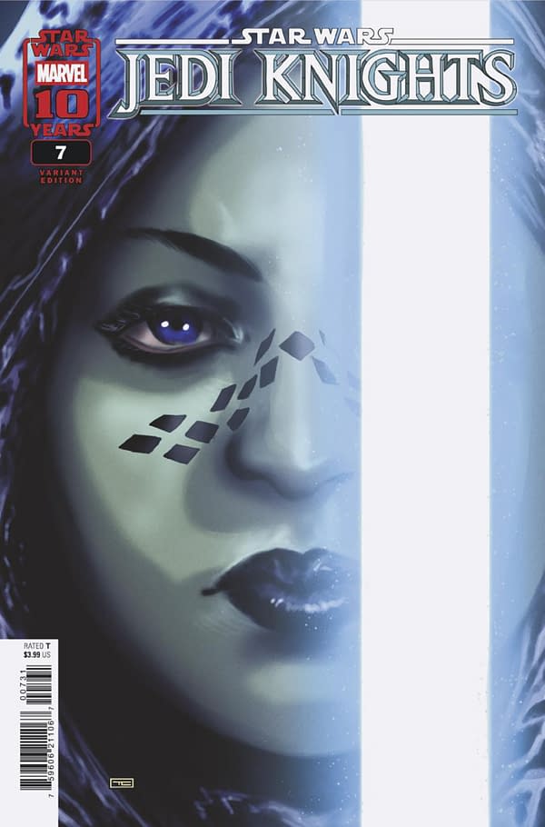 Cover image for STAR WARS: JEDI KNIGHTS #7 TAURIN CLARKE LIGHTSABER VARIANT