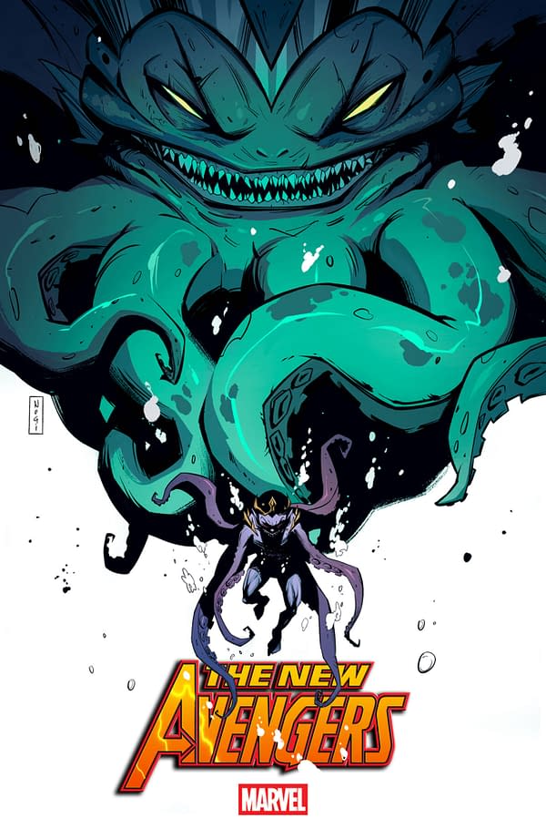 Cover image for NEW AVENGERS #5 NOGI SAN KILLUMINATI VARIANT