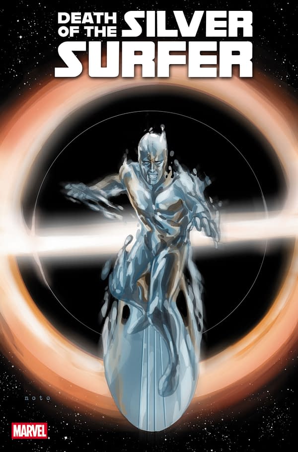 Cover image for DEATH OF THE SILVER SURFER #4 PHIL NOTO VARIANT