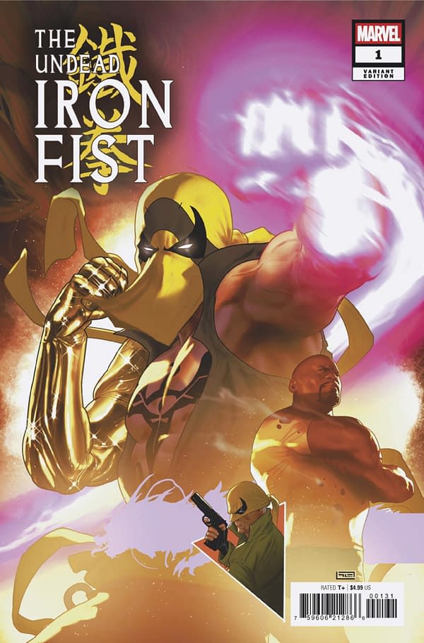 Cover image for THE UNDEAD IRON FIST #1 TAURIN CLARKE VARIANT