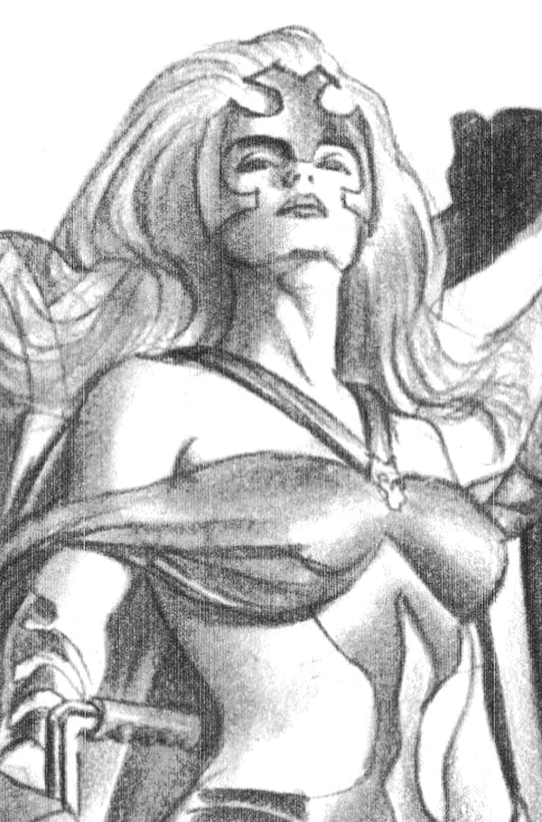 Cover image for EMMA FROST: THE WHITE QUEEN #4 ALEX ROSS TIMELESS VIRGIN SKETCH VARIANT