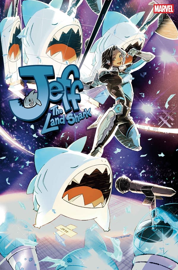 Cover image for JEFF THE LAND SHARK #4 TOKITOKORO VARIANT
