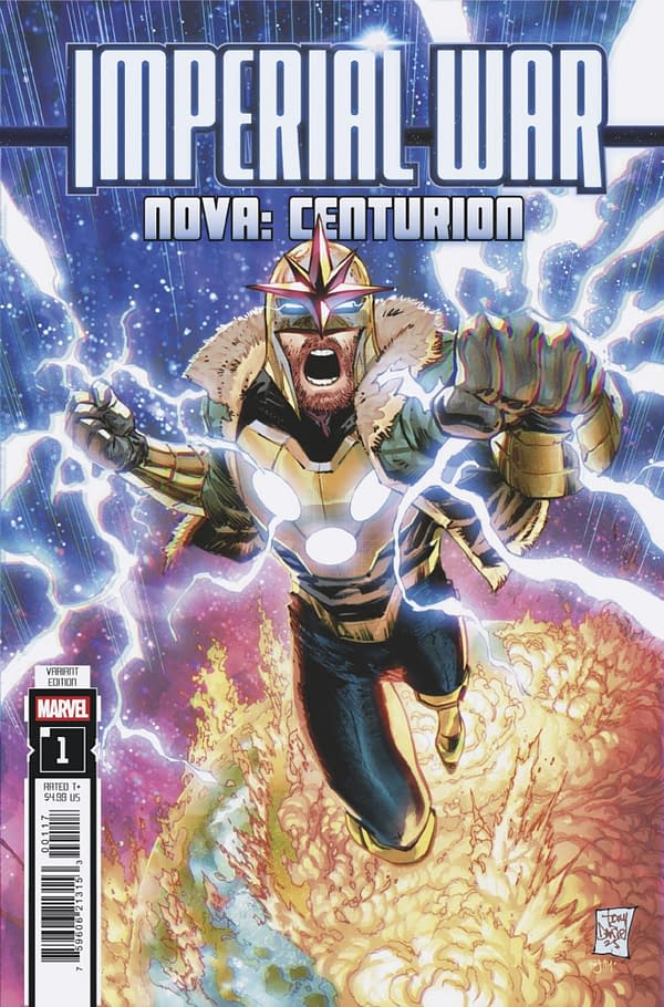 Cover image for IMPERIAL WAR: NOVA - CENTURION #1 TONY DANIEL VARIANT