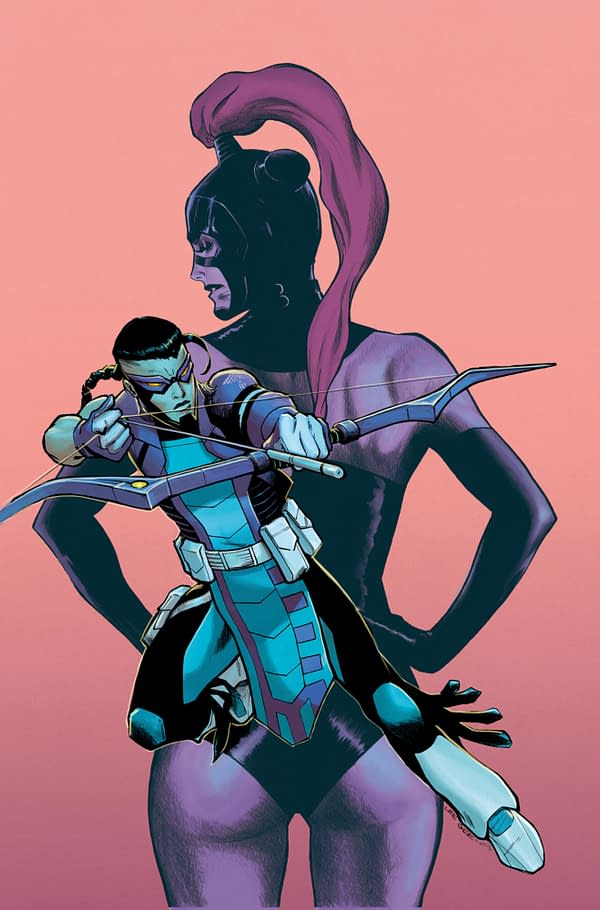 Cover image for ULTIMATE HAWKEYE #1 LEE GARBETT VIRGIN VARIANT