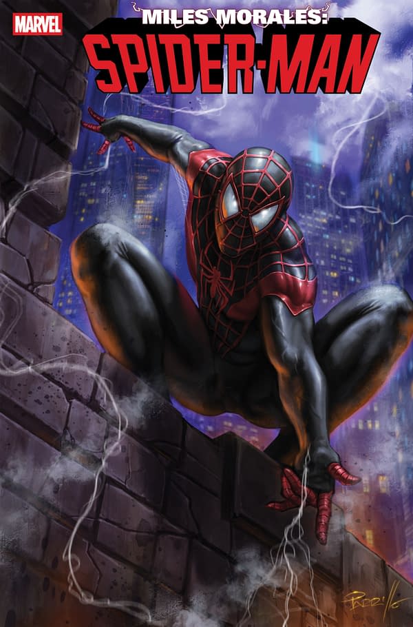 Cover image for MILES MORALES: SPIDER-MAN #39 LUCIO PARRILLO VARIANT