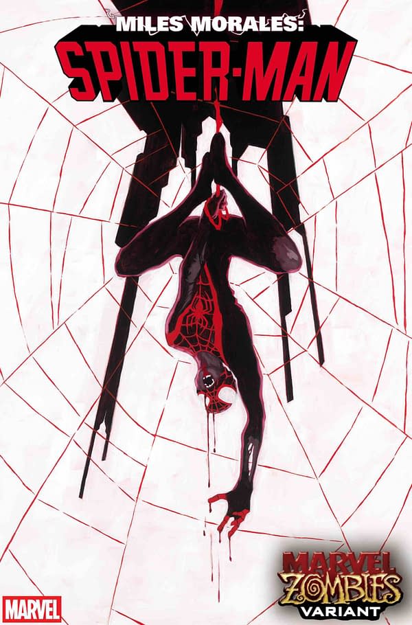 Cover image for MILES MORALES: SPIDER-MAN #39 JEREMY WILSON MARVEL ZOMBIES VARIANT