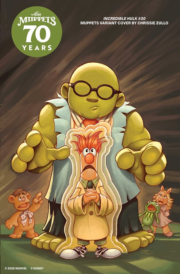 Cover image for INCREDIBLE HULK #30 CHRISSIE ZULLO MUPPETS VARIANT