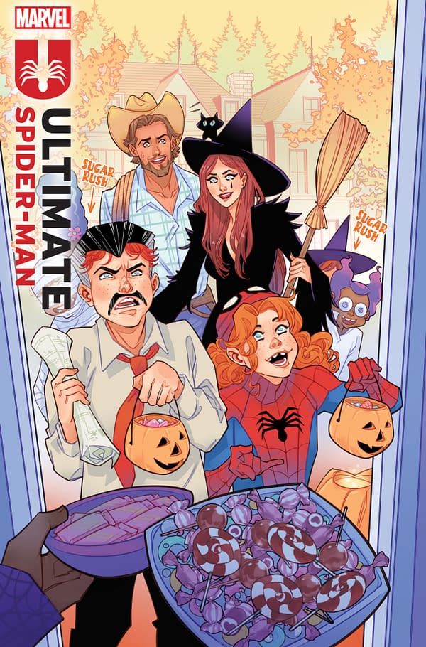 Cover image for ULTIMATE SPIDER-MAN #22 MARGUERITE SAUVAGE VARIANT