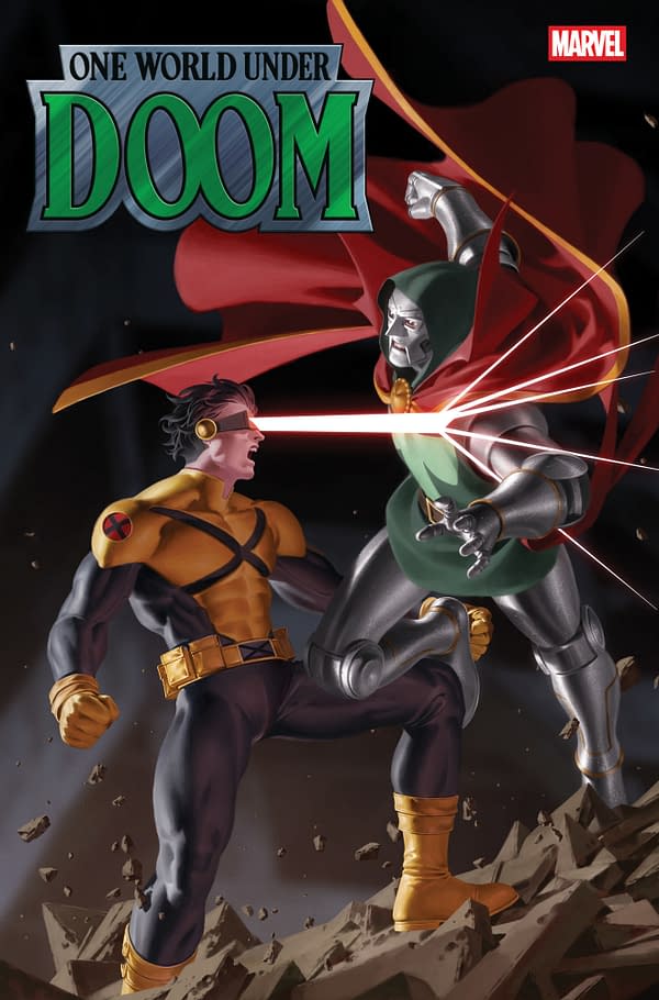 Cover image for ONE WORLD UNDER DOOM #8 JUNGGEUN YOON VARIANT
