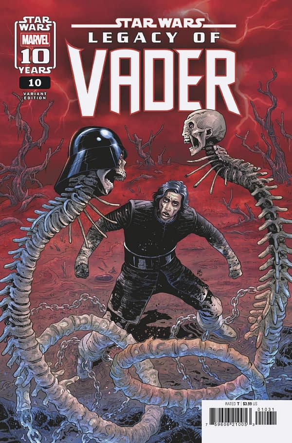 Cover image for STAR WARS: LEGACY OF VADER #10 LUKE ROSS VARIANT