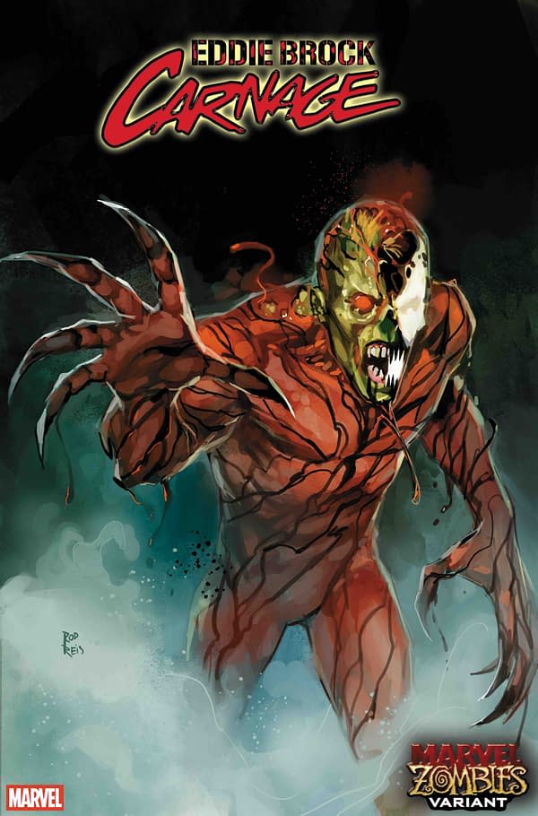 Cover image for EDDIE BROCK: CARNAGE #9 ROD REIS MARVEL ZOMBIES VARIANT