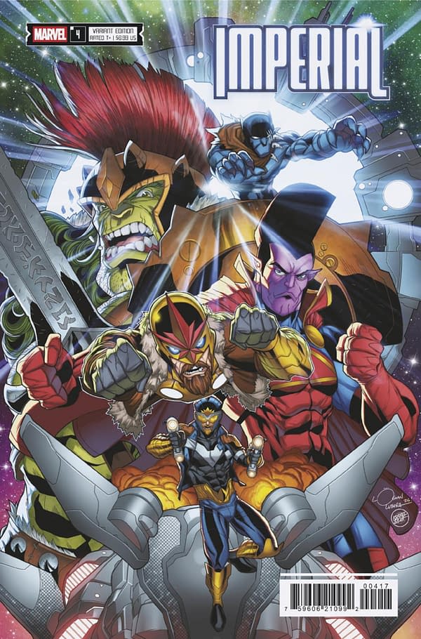 Cover image for IMPERIAL #4 LOGAN LUBERA VARIANT
