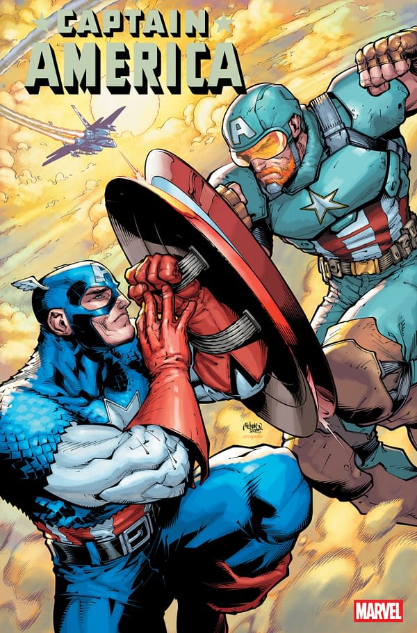 Cover image for CAPTAIN AMERICA #4 GLEB MELNIKOV VARIANT
