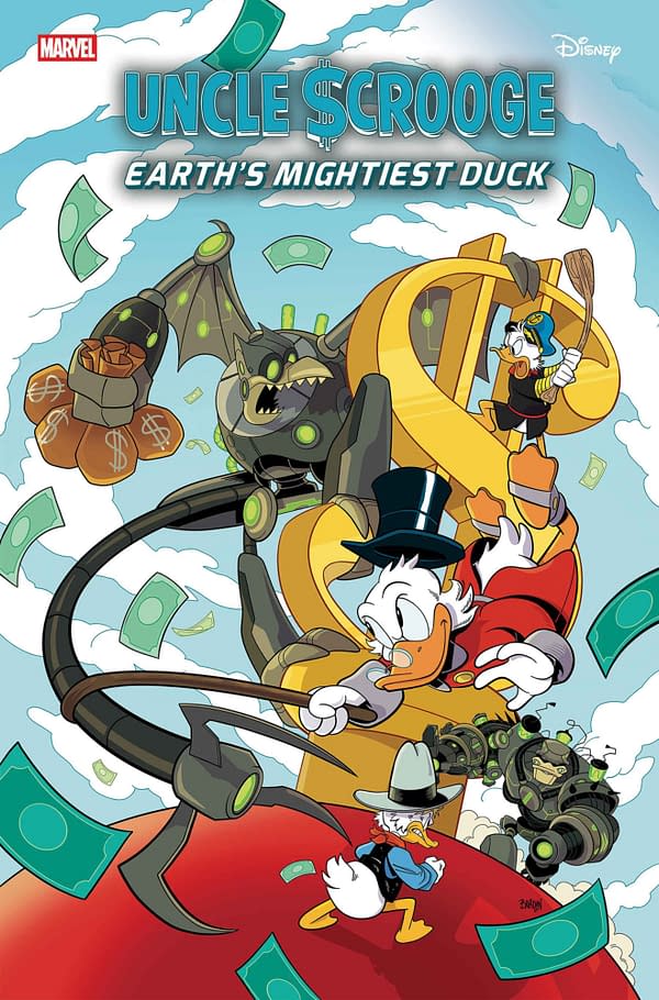 Cover image for UNCLE SCROOGE: EARTH'S MIGHTIEST DUCK #3 DAVE BARDIN VARIANT