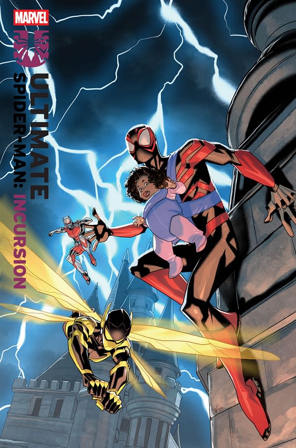 Cover image for ULTIMATE SPIDER-MAN: INCURSION #5 PETE WOODS VARIANT