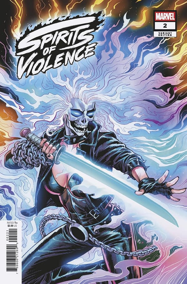 Cover image for SPIRITS OF VIOLENCE #2 LUKE ROSS VARIANT