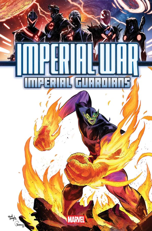 Cover image for IMPERIAL WAR: IMPERIAL GUARDIANS #1 FRANCESCO MORTARINO COVER