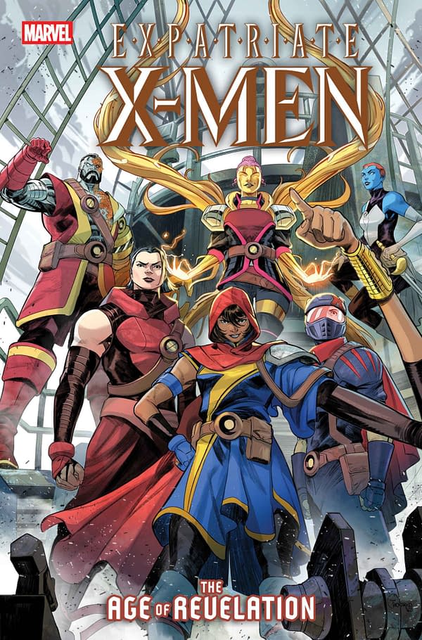 Cover image for EXPATRIATE X-MEN #1 FRANCESCO MORTARINO COVER