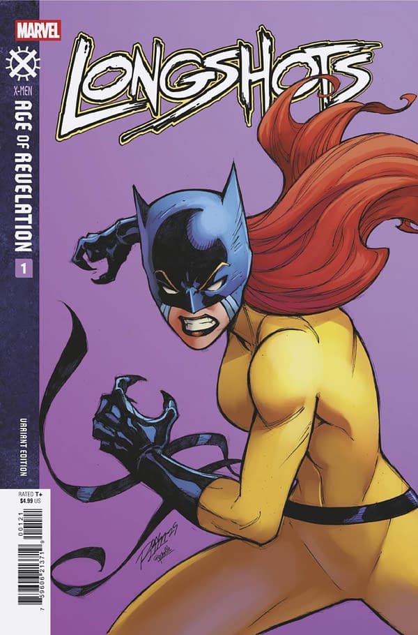 Cover image for LONGSHOTS #1 RON LIM HELLCAT VARIANT [AOR]