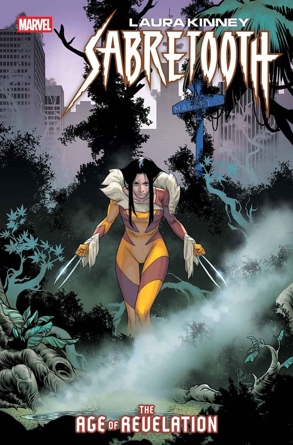 Cover image for LAURA KINNEY: SABRETOOTH #1 ELENA CASAGRANDE COVER