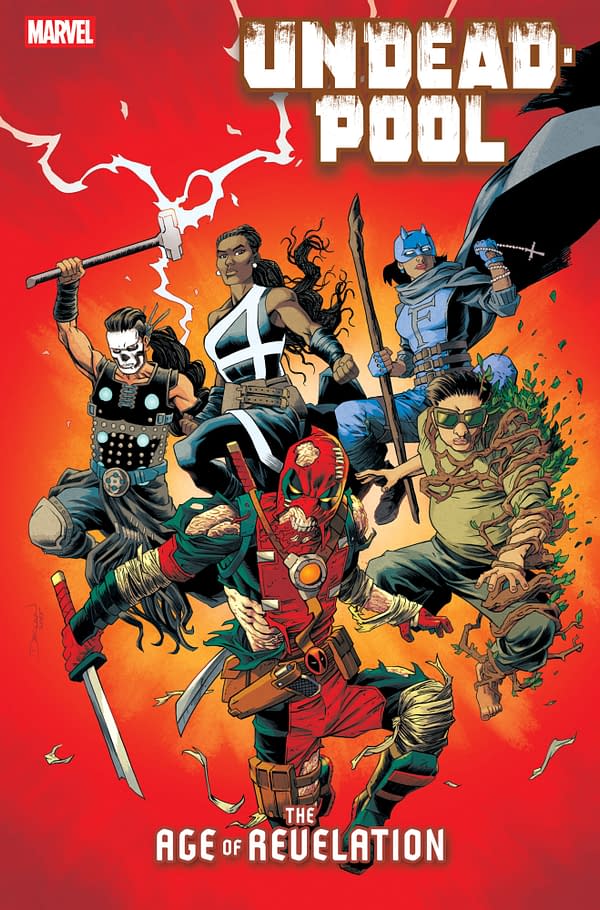 Cover image for UNDEADPOOL #1 DECLAN SHALVEY VARIANT [AOR]