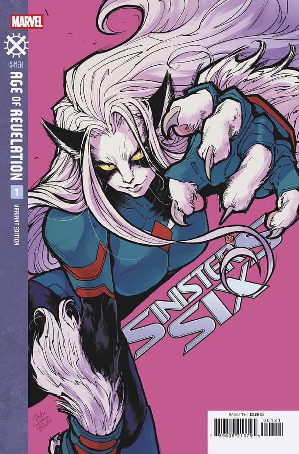 Cover image for SINISTER'S SIX #1 RICKIE YAGAWA BLACK CAT VARIANT [AOR]