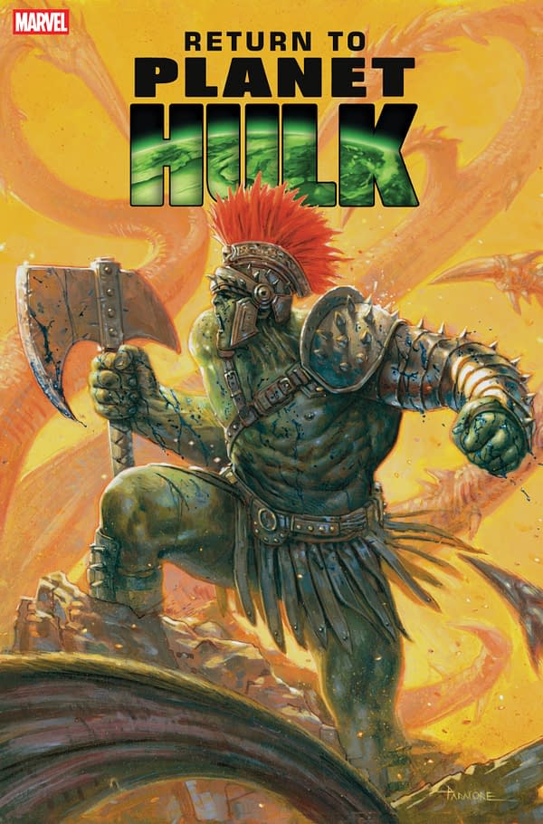 Cover image for RETURN TO PLANET HULK #1 DAVIDE PARATORE VARIANT