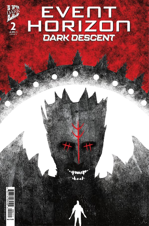 Cover image for EVENT HORIZON: DARK DESCENT #2 JEFFREY LOVE COVER