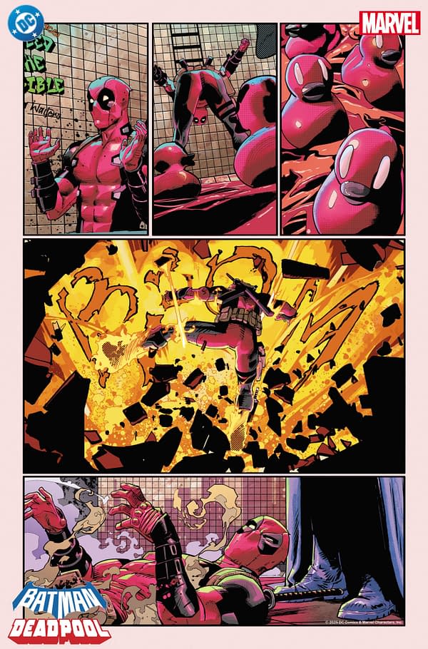 First Look At Batman/Deadpool With