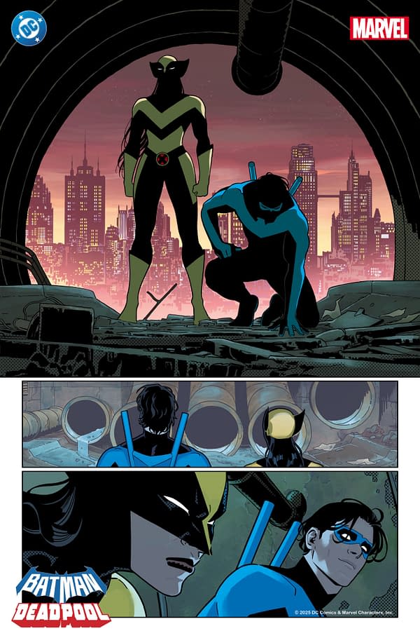 First Look At Batman/Deadpool With