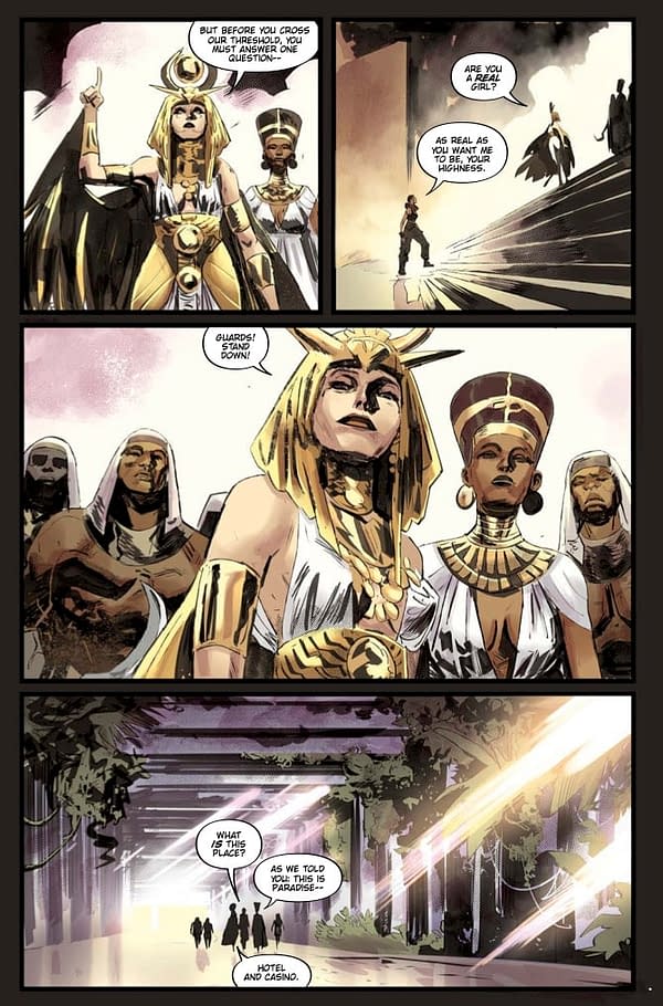 Interior preview page from Blade Runner: Black Lotus - Las Vegas #2
