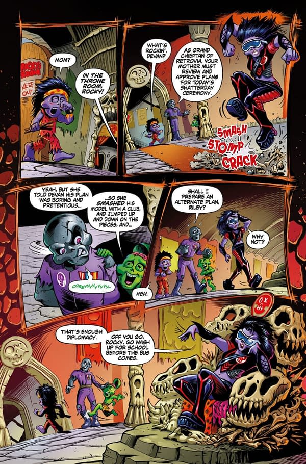 Interior preview page from Craniacs #1