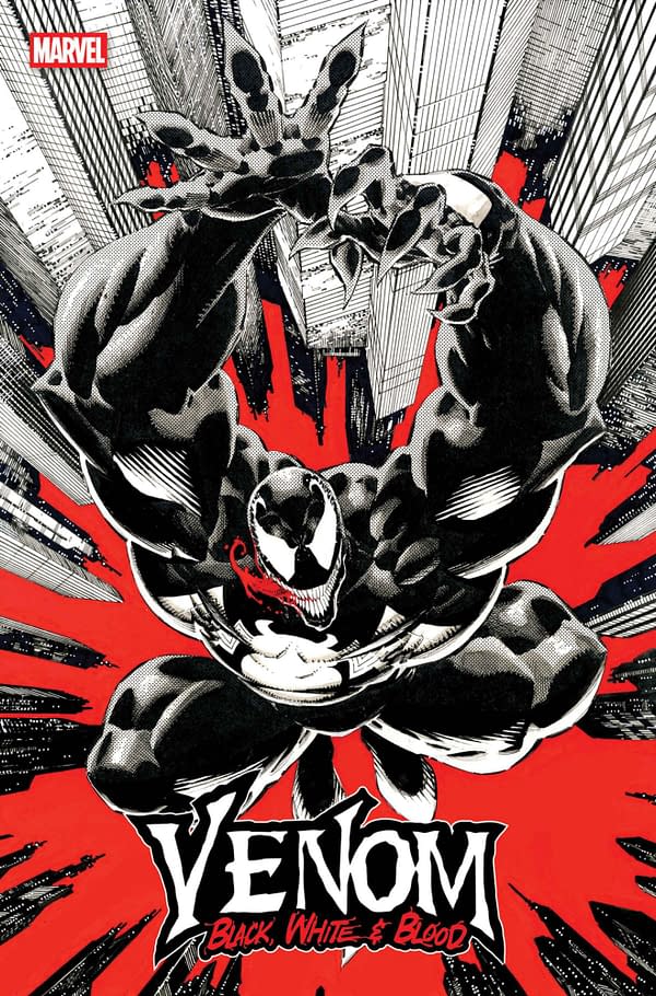 Cover image for VENOM: BLACK WHITE AND BLOOD #4 PHILIP TAN COVER