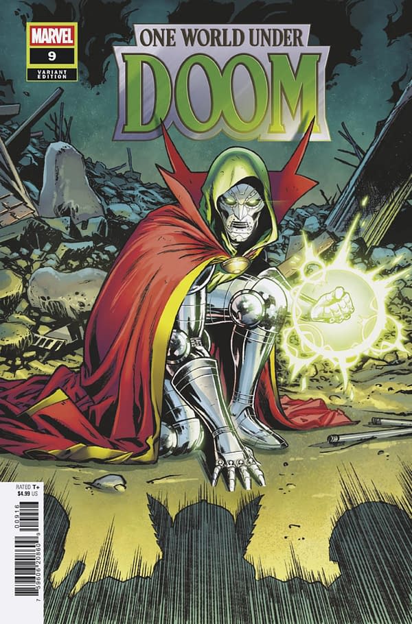 Cover image for ONE WORLD UNDER DOOM #9 MATTEO DELLA FONTE VARIANT