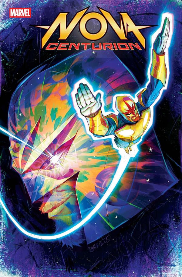 Cover image for NOVA: CENTURION #1 IVAN SHAVRIN FOIL VARIANT