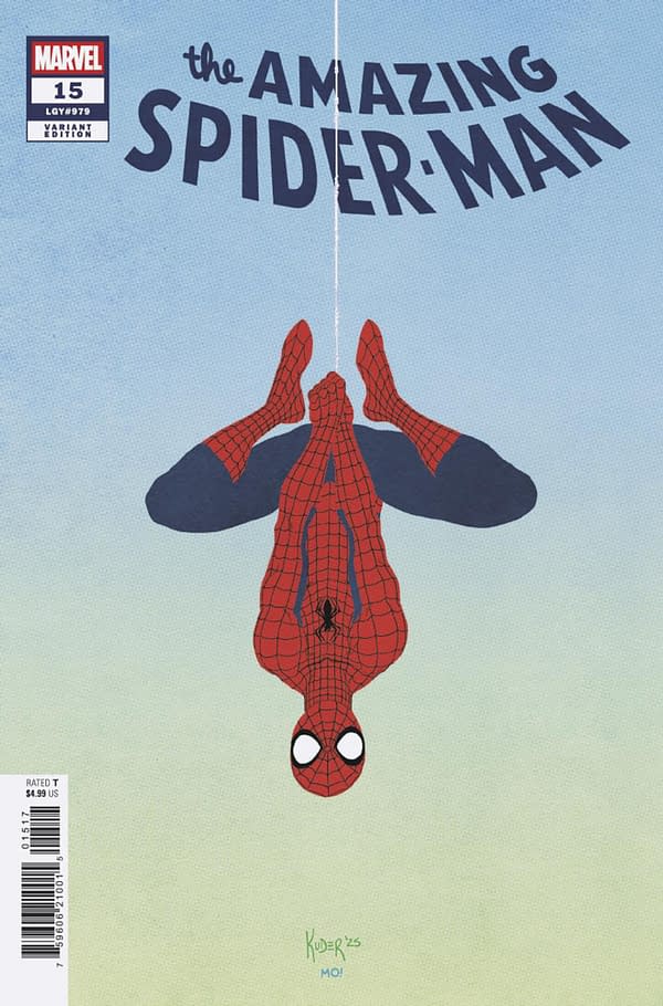 Cover image for AMAZING SPIDER-MAN #15 AARON KUDER VARIANT