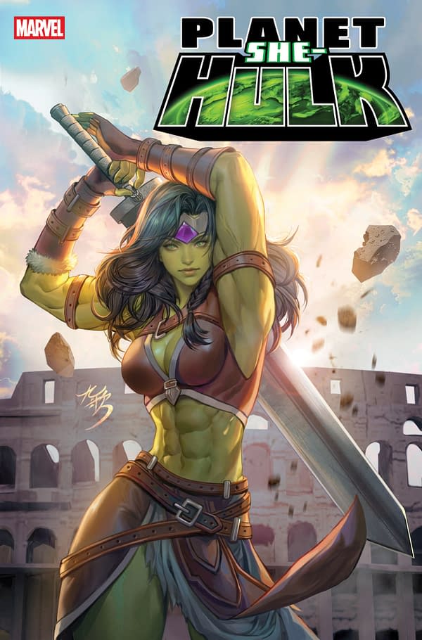 Cover image for PLANET SHE-HULK #1 FANYANG VARIANT