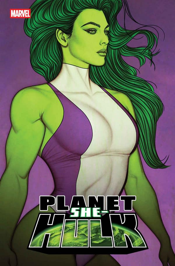 Cover image for PLANET SHE-HULK #1 JENNY FRISON VARIANT