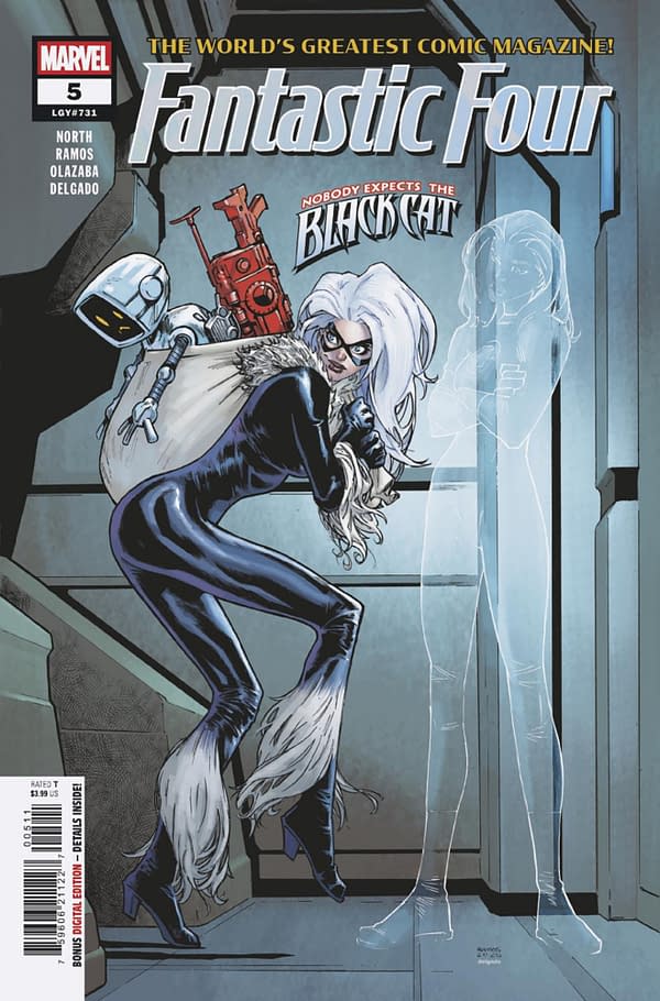 Cover image for FANTASTIC FOUR #5 HUMBERTO RAMOS COVER