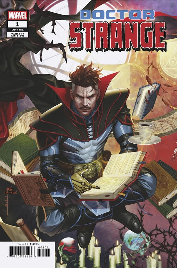 Cover image for DOCTOR STRANGE #1 INHYUK LEE 3 PART CONNECTING MAGIC VARIANT A