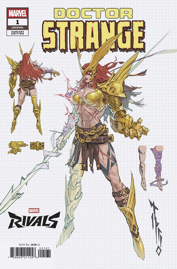 Cover image for DOCTOR STRANGE #1 NETEASE GAMES MARVEL RIVALS VARIANT