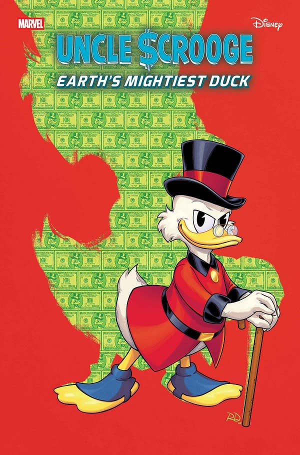 Cover image for UNCLE SCROOGE: EARTH'S MIGHTIEST DUCK #4 RUSSELL DAUTERMAN VARIANT