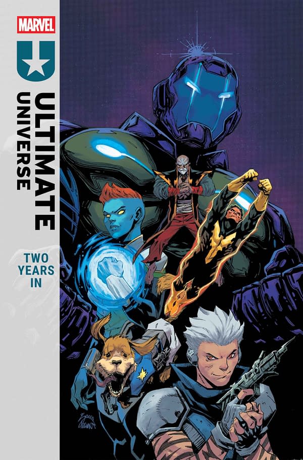 Cover image for ULTIMATE UNIVERSE: TWO YEARS IN #1 RYAN STEGMAN COVER
