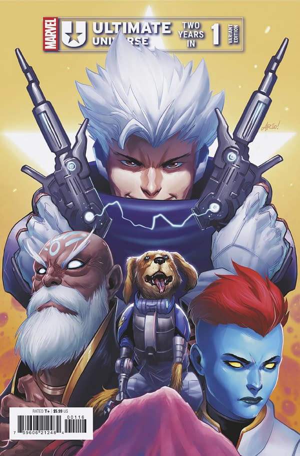 Cover image for ULTIMATE UNIVERSE: TWO YEARS IN #1 ARIO ANINDITO VARIANT