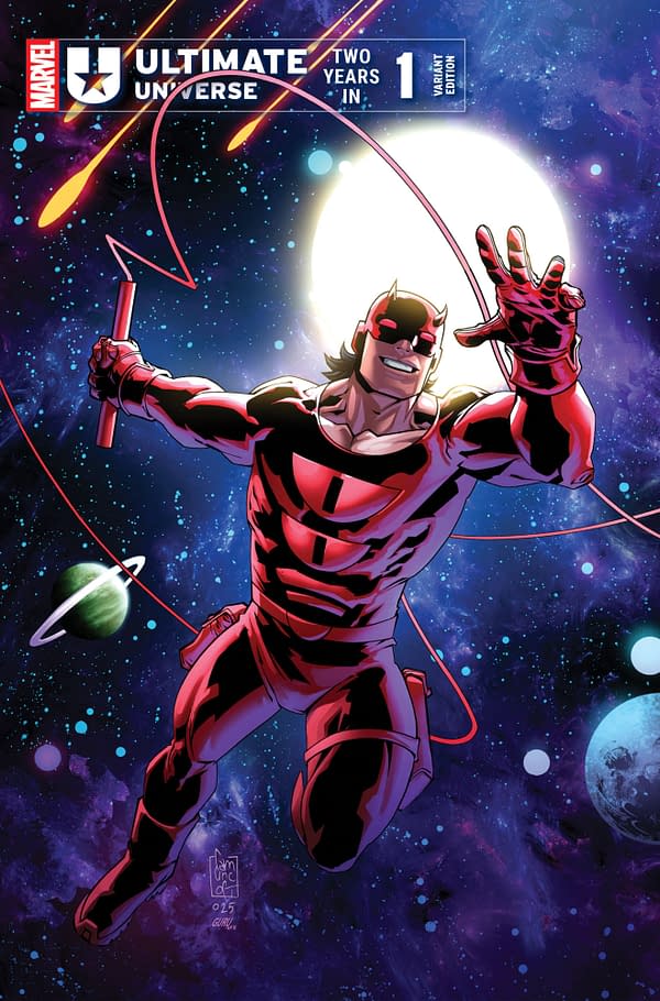 Cover image for ULTIMATE UNIVERSE: TWO YEARS IN #1 GIUSEPPE CAMUNCOLI VARIANT