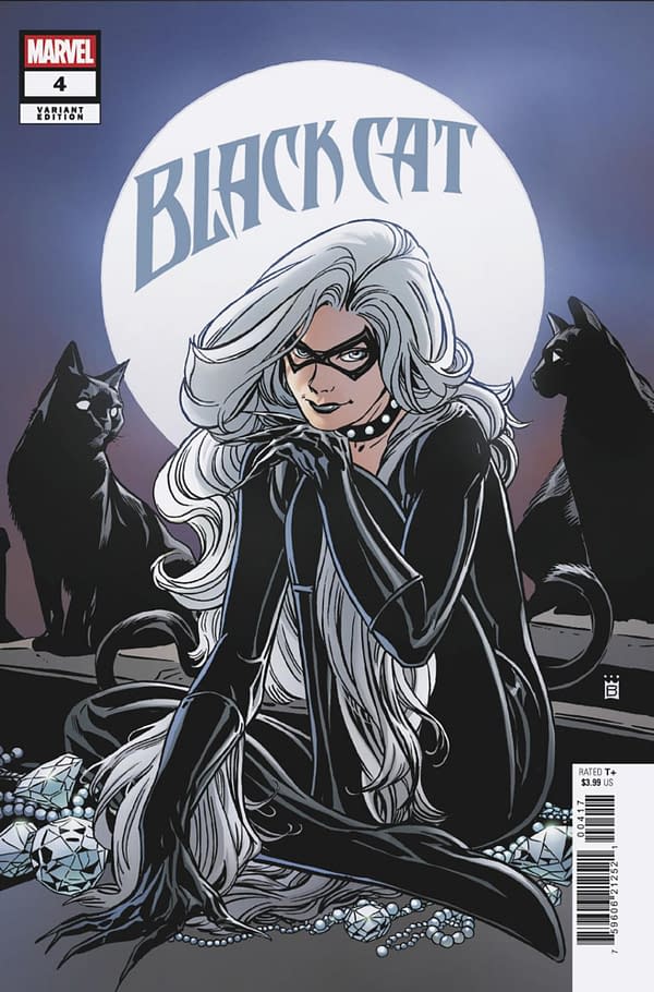 Cover image for BLACK CAT #4 MARK BUCKINGHAM VARIANT