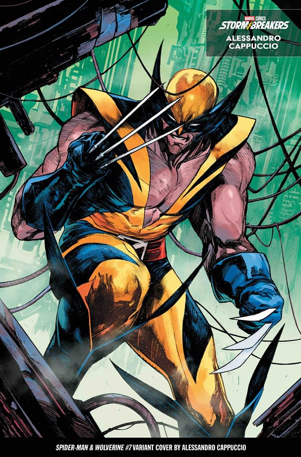 Cover image for SPIDER-MAN & WOLVERINE #7 ALESSANDRO CAPPUCCIO FROM THE CHAOS A COSTUME VARIANT