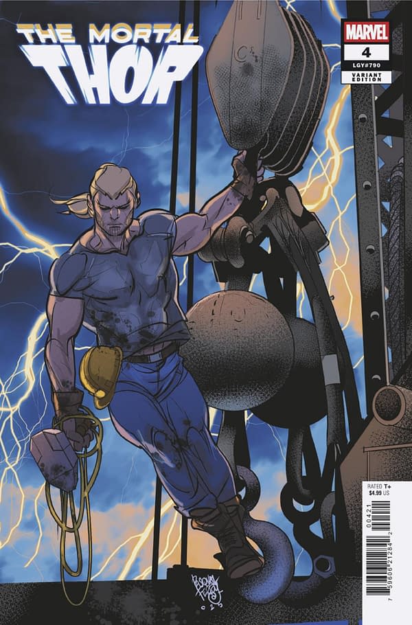 Cover image for THOR #4 PASQUAL FERRY VARIANT