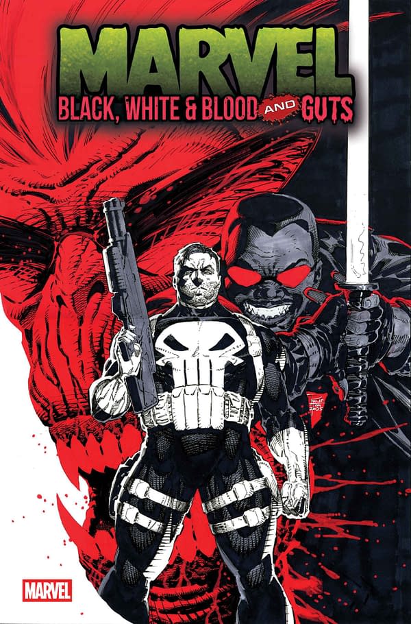 Cover image for MARVEL BLACK WHITE AND BLOOD AND GUTS #3 PHILIP TAN COVER
